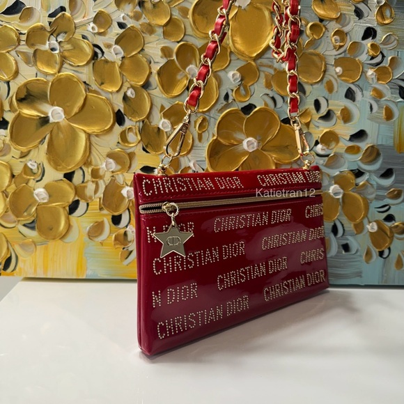 Christian Dior Beauty Cosmetic Pouch to Crossbody Bag Purse - Picture 4 of 6